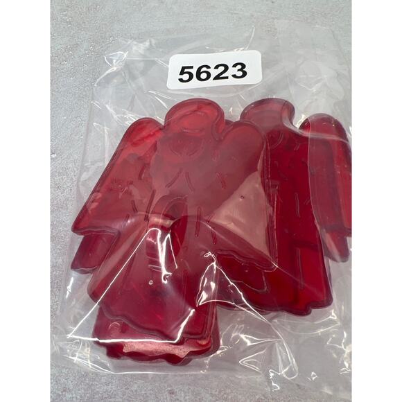 Vintage‎ plastic Angel cookie cutters set of 4 - Picture 8 of 8